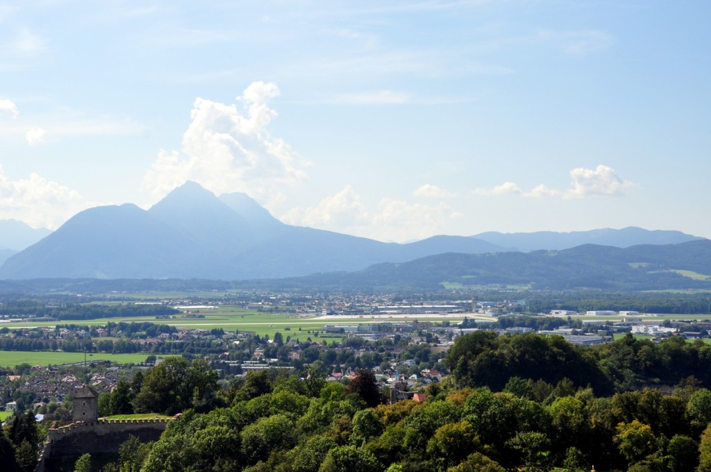 Panoramic views from Hohensalzburg